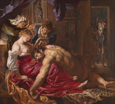 Peter Paul Rubens, Sansón y Dalila,1609-10 © The National Gallery, Londres