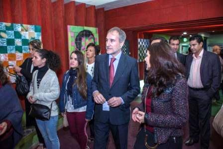 Francisco Montalbán Carrasco, Embajador de España en Cuba visita la Exposición 