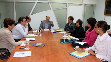 Minister of Culture José Antonio Rodríguez presided over the work carried out by the Organizing Committee of the 28th edition of the National Biennal of Visual Arts.