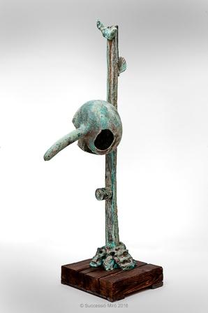 Obra: Tête et oiseau, 1981.