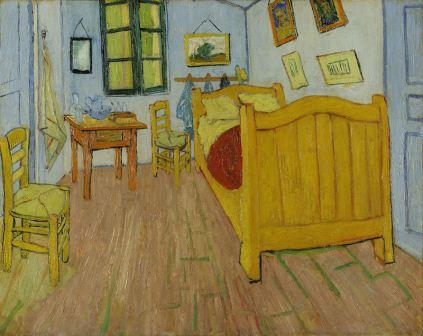 Vincent Van Gogh The Bedroom (1888) Photo: Wikimedia Commons