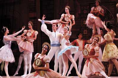 Función del Ballet Nacional de Cuba.