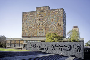 Ciudad Universitaria de la UNAM, Ciudad de México.