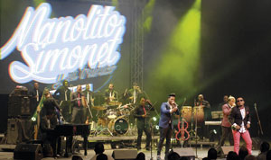 El Trabuco del maestro cubano Manolito Simonet hizo las delicias de un público exigente en el Teresa Carreño, de Caracas. El Trabuco del maestro cubano Manolito Simonet hizo las delicias de un público exigente en el Teresa Carreño, de Caracas.