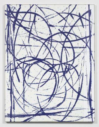Egan Frantz, Diagram Painting #17, 2015. (Photo: Courtesy of Michael Jon Gallery)