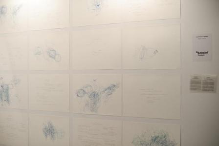 Stand galería Sicart, artista Antònia del Rio