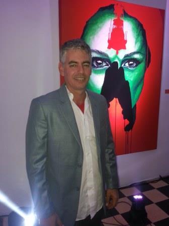 Irving Torres, en su exposición Dreams 