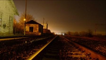 Juan DelGado - Night at Orestiadas, series Altered Landscapes, 2016. "Somewhere Else" - a an on-site project curated by Fortunata Calabro