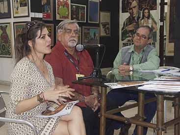 Marliet Pintado, Luciano Castillo y Alexis Triana