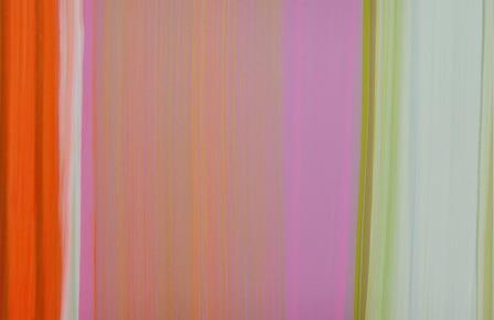 Nico Munuera Ribbon LXXXIII Acrílico sobre papel couché 14 x 22 cm