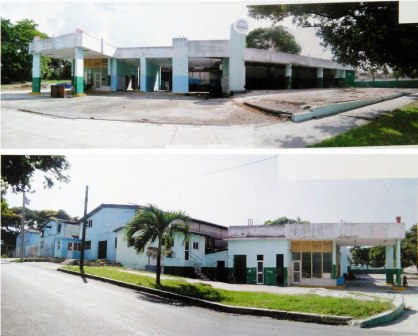 Vistas actuales del inmueble