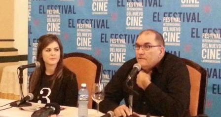 Iván Giroud Director General y Lea Pintado Directora de Comunicación del 38 Festival