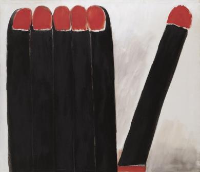 Awakening, 1970. Óleo sobre lienzo. 145,5 x 165,5 cm. Awakening, 1970. Óleo sobre lienzo. 145,5 x 165,5 cm.