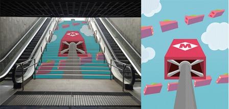 Título: "Cel". Ganador Jordi Farreras. Escuela Elisava. Barcelona Pg de Grácia L2. Exit -Gran Via / Cine Comedia