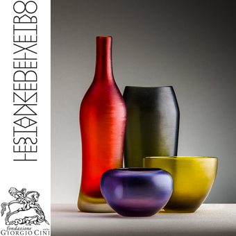 Paolo Venini, vases from the incisi series, 1956-57.