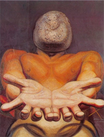David Alfaro Siqueiros, Nuestra Imagen Actual, 1947 - México, INBA, Colección Museo de Arte Moderno.