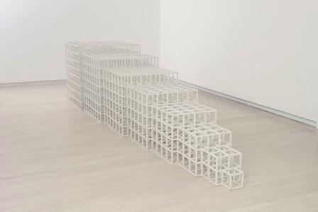 Open geometric structure IV. Sol Lewitt, 1990