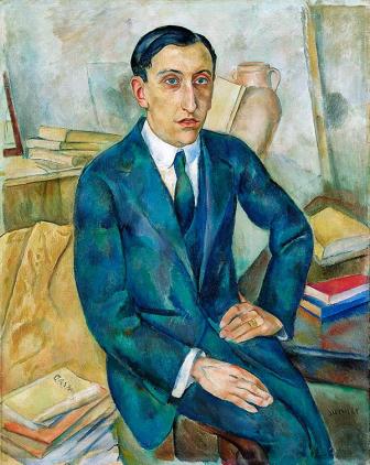 Joaquim Sunyer (1874-1956), Retrato de Josep M. Albiñana, 1918-19. Asociación Colección Arte Contemporáneo, Museo Patio Herreriano.