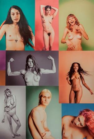 Yearbook, 2014. Detalle de la instalación © Ryan McGinley. Cortesia de Team Gallery, New York