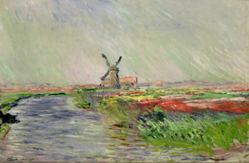 Claude Monet (1840-1926) Campo de tulipanes en Holanda, 1886 Óleo sobre lienzo, 54x81 cm París, Musée Marmottan Monet, legado Michel Monet, 1966 Inv. 5173 © Musée Marmottan Monet, Paris