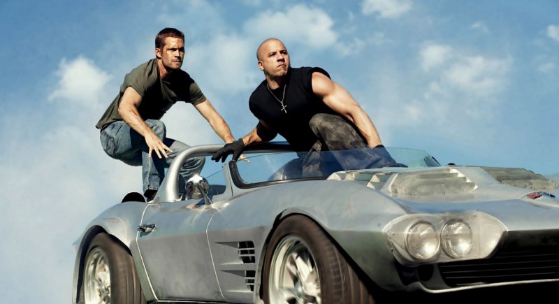 Paul Walker and Vin Diesel, friends and protagonists
