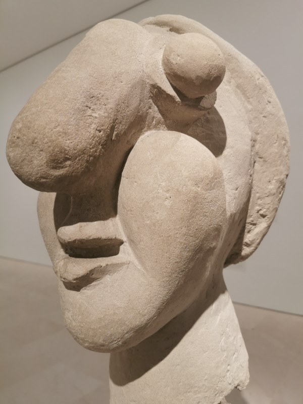 obra en la muestra Picasso escultor. Materia y cuerpo 