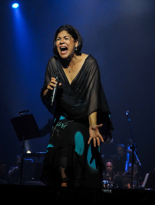 Ivette Cepeda en concierto 