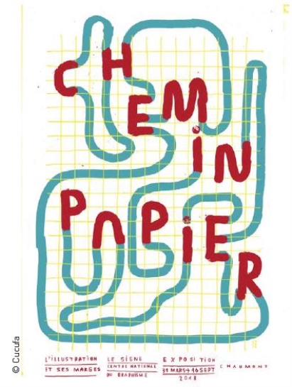 Exhibition Chemin Papier,  l'illustration et ses marges