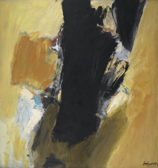 José Guerrero Black and yellow. 1959 