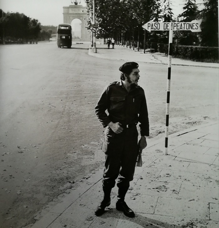 Imagen del Che en Madrid tomada por César Lucas