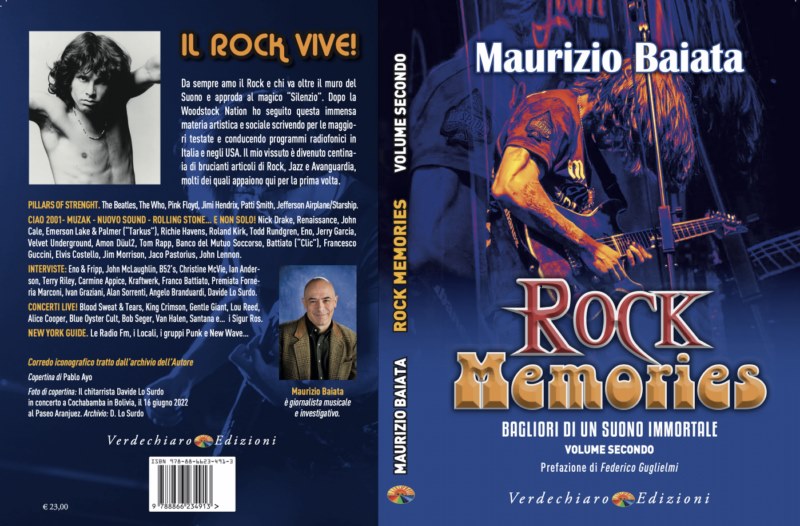 Libro de Historia de la Música _Rock Memories 2_ donde aparece Lo Surdo