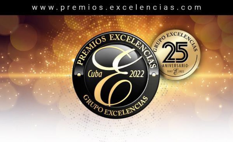 cartel de los Premios Excelencias Cuba 2022