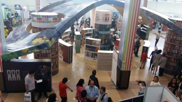 Feria Internacional del Libro y la Lectura de Quito en su edición pasada. Crédito www.lapalabrabierta.com