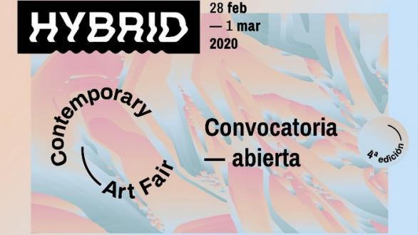 cartel de HYBRID Art Fair 2020