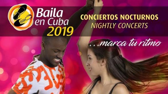 Cartel de Baila en Cuba