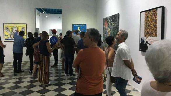 Vista de la exposición Edén Habana