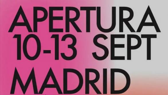 Cartel de Apertura Madrid Gallery Weekend 2020