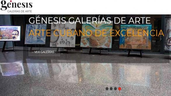 obras de artistas cubanos que exhibe Génesis galerías de arte 