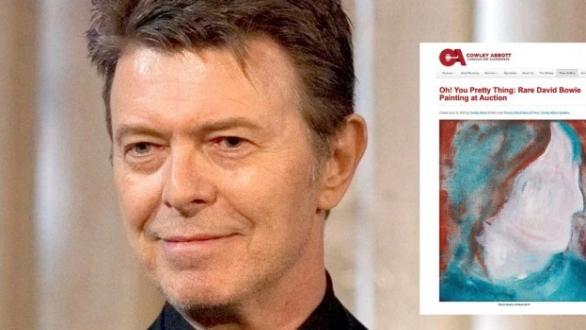 David Bowie y la obra que fue a subasta 