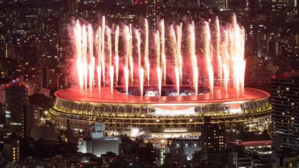 Ceremonia de apertura de los Juegos Olímpicos de Tokio 2020. Foto: Sitio Oficial de los Juegos.
