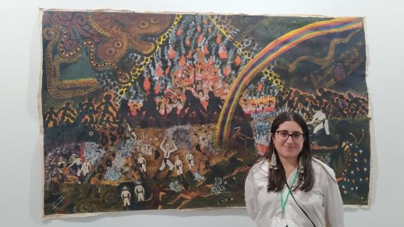 Alexandra Morales de la Galería Crisis en ArcoMadrid 2022