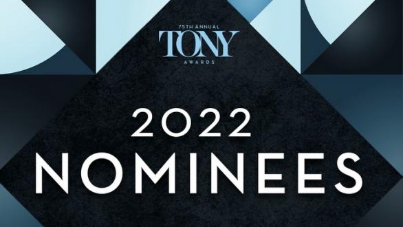 cartel de nominados a los Premios Tony 2022