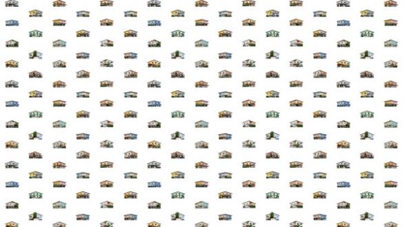 Monica Bonvicini, Italian Homes, 2019, collage Courtesy Monica Bonvicini, Galleria Raffaella Cortese and Bildrecht, Vienna 2022