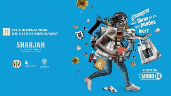 cartel de la Feria Internacional del Libro de Guadalajara 2022