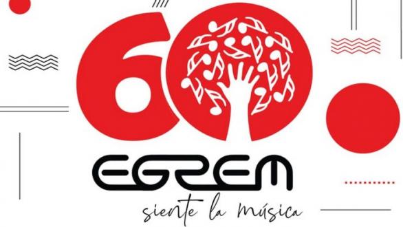 cartel de los 60 años de la EGREM 