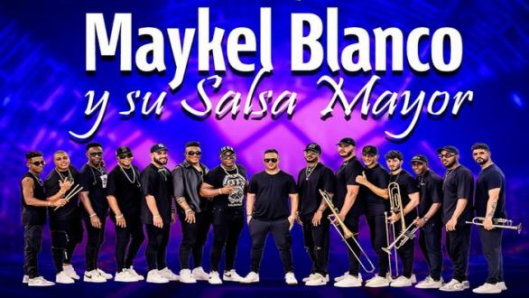 Maykel Blanco con su orquesta Salsa Mayor