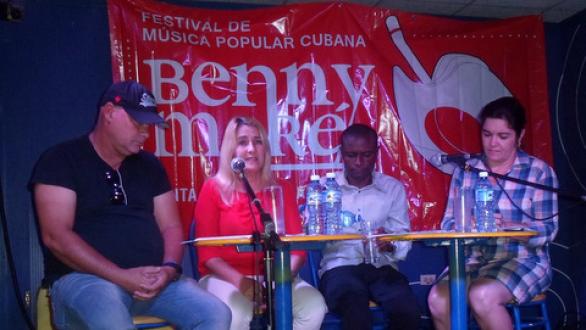 conferencia prensa. Festival Benny Moré