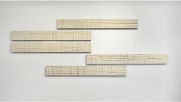 Cyril Zarcone, Cutting Boards - Series 1, 2016, MDF alveolate, 125 x 390 cm
