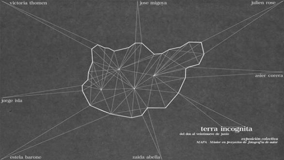 Cartel "Terra Incognita"- expo- MAPA