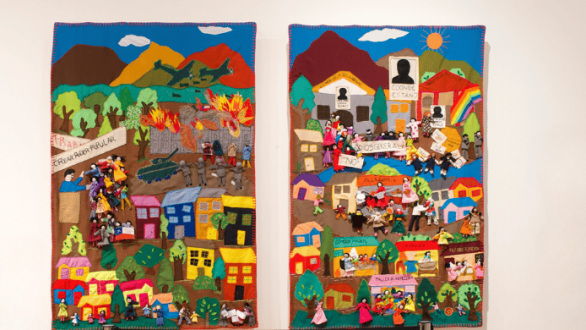 Las arpilleras chilenas que convirtieron el bordado en memoria y denuncia